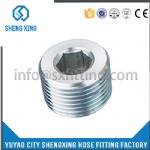 HYDRAULIC NPT MALE HOLLOW HEX PLUG