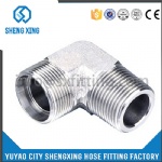 24° METRIC MALE/NPT MALE HYDRAULIC UNION