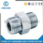 HYDRAULIC BSP MALE DOUBLE FOR 60°SEAT BONDED SEAL FITTING
