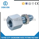 HYDRAULIC JIC MALE/BSPT FEMALE FITTING