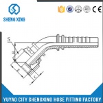 Hydraulic 45°O-RING Metric Female 24°Cone L.T. Fitting 20411