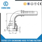 Hydraulic 90°O-RING Metric Female 24°Cone L.T. Fitting 20491