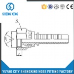 Hydraulic Metric Female 60°Cone Fitting 20611