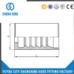 FERRULE FOR  SAE100R2AT/DIN20022 2SN HOSE  00210